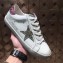 Golden Goose Deluxe Brand Superstar Sneakers White/Glitter Red 2018