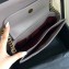 Chanel Smooth Calfskin Leather Flap Bag Grey With Vintage Hardware