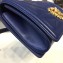 Dolce Gabbana Devotion Large Shoulder Bag in Quilted Nappa Leather Blue 2018