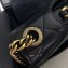 Chanel Smooth Calfskin Leather Flap Bag Black With Vintage Hardware 