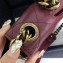 Chanel Smooth Calfskin Leather Flap Bag Fuchsia With Vintage Hardware