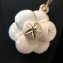 Chanel Camellia Bloom Earrings White/Silver 2018