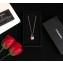 Chanel Necklace Lock Pattern Pink 2018