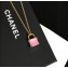 Chanel Necklace Lock Pattern Pink 2018