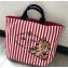 Prada Fabric Tote 1BG161 Red 