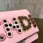 Fendi Mini Shoulder Bag on Chain Pink