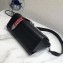 Prada Concept Calf leather Handbag 1BA175 Black/Fire Engine Red 2018