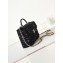 Chanel Wool Tweed & Gold-Tone Metal Small box Bag AS4470 Black 2023