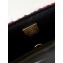 Chanel Wool Tweed & Gold-Tone Metal Small box Bag AS4470 Fuchsia & Black 2023