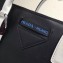Prada Concept Calf leather Handbag 1BA175 Black/Fire Engine Red 2018