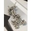 Saint Laurent Logo Brooch Silver 2018
