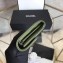 Chanel Caviar Flap Wallet Dark Green 