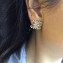 Chanel CC Multicolor Crystal Stud Earrings 2018