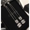 Chanel Pin Earrings Silver 2018