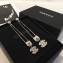 Chanel Pin Earrings Silver 2018