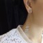 Chanel Pin Earrings Silver 2018