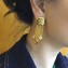 Chanel Vintage Earrings Gold 2018