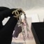 Chanel Tassel Long Earrings with Crystal Gold 2018