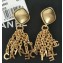 Chanel Vintage Tassel Earrings Gold 2018