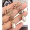 Gucci GG Pearl endant Earrings Multicolor 2018