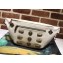Gucci Animal Studs Leather Belt Bag 484683 White 2018