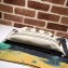 Gucci Animal Studs Leather Belt Bag 484683 White 2018