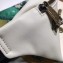Gucci Animal Studs Leather Belt Bag 484683 White 2018