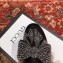 Gucci Princetown Crystal Embroidered Bow With Lamb Fur Slipper Horsebit Detail 471955 Black 
