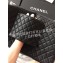 Chanel Original Leather Flap Shoulder Bag Black