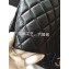Chanel Original Leather Flap Shoulder Bag Black