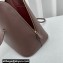 The Row Devon Tote Bag in Leather Burgundy