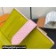 Louis Vuitton LV Vertical Compact Wallet M82144 Rose Jasmin Pink 2023