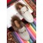 Gucci Princetown Leather Fur Slipper White