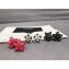 Chanel Star Stud Earrings with CC Logo Red 2018