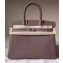 Hermes Birkin 30/35 Bag In Original Epsom Leather With Gold/Silver Hardware Pale Purple