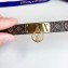 Louis Vuitton Logomania Monogram Bracelet with LV Circle 2018