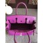 Hermes Birkin 30/35 Bag In Original Epsom Leather With Gold/Silver Hardware Purple