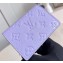 Louis Vuitton Monogram Empreinte Cléa wallet Iris Purple 2023