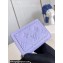 Louis Vuitton Monogram Empreinte Cléa wallet Iris Purple 2023