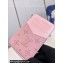 Louis Vuitton Mahina perforated calf leather Card Holder Recto Verso M81287 Pink 2023