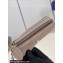 Louis Vuitton Mahina perforated calf leather Card Holder Recto Verso M81287 Galet Gray 2023