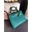 Hermes Kelly 28cm/32cm Bag In Original Epsom Leather With Gold/Sliver Hardware Ice Green