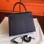 Hermes Kelly 28cm/32cm Bag In Original Epsom Leather With Gold/Sliver Hardware Black