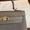 Hermes Kelly 28cm/32cm Bag In Original Epsom Leather With Gold/Sliver Hardware Etoupe