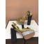 Gucci Glittered Bee Trim Heel Sandals 475915 Gold 2018