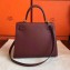 Hermes Kelly 28cm/32cm Bag In Original Epsom Leather With Gold/Sliver Hardware Burgundy