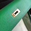 Hermes Kelly 28cm/32cm Bag In Original Epsom Leather With Gold/Sliver Hardware Green 