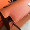 Hermes Kelly 28cm/32cm Bag In Original Epsom Leather With Gold/Sliver Hardware Orange