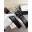 Gucci Width 3.5cm Crocodile Textured Square Buckle Belt Black/Gold 2018