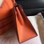 Hermes Kelly 28cm/32cm Bag In Original Epsom Leather With Gold/Sliver Hardware Orange
